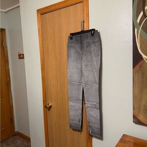 Just Cavalli NWT Size 28 Gray Skinny Leg Mid-Rise Moto Jeans w/Zipper Legs